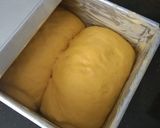 Foto langkah ke 4 dari resep Roti Tawar Labu Kuning.