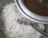 A picture of step 4 of Gur wale chawal.