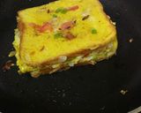 A picture of step 4 of Street Style Bread Omelette.