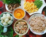 A picture of step 6 of Mixed Crab Soup.