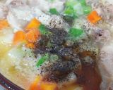 Foto langkah ke 4 dari resep Sup Kentang Ayam Kampung.
