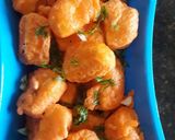 A picture of step 2 of Paneer Pakoda(pockets).