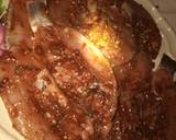 Gashin kifi a kasko(pan grill fish) matakin girki2 hoto