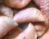 A picture of step 4 of Beetroot Gujiya.