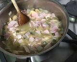 Une image de l'étape 11 de Sauce fromagère au jambon, champignons, câpres et deux fromages (pour pâtes).