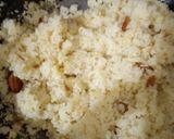 A picture of step 2 of Bulgar wheat halwa.