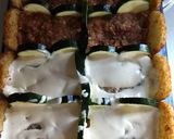 A picture of step 3 of Meatloaf gratin.