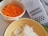 Namasu (pickled daikon+carrot salad) atau Salad Hokben