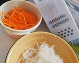 Foto langkah ke 1 dari resep Namasu (pickled daikon+carrot salad) atau Salad Hokben.