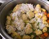 Foto del paso 5 de la receta: Arroz con pollo y/o carne y verdura diversa
