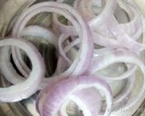 A picture of step 1 of Onion rings.