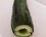 A picture of step 1 of Stuffed Cucumber Sandwiches 🤗.