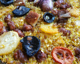 Foto del paso 5 de la receta: Arroz al horno con embutido