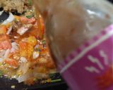 A picture of step 3 of Beef kabab SANDWICH.