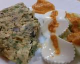 Foto del paso 6 de la receta: Tortilla de coliflor y espinacas