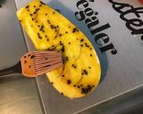 Une image de l'étape 3 de Aubergines graffiti marinées grillées curry nigelle.