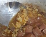 Foto langkah ke 6 dari resep Sosis Telur Orak Arik.