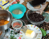 Foto del paso 1 de la receta: Mousse de chocolate con glaseado espejo 🧁