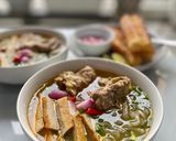 Hình bước làm 7 của món Bánh canh xương chả kiểu Đà Nẵng