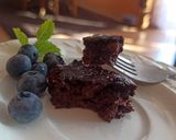 Fit brownie bananowe 🔥 krok przepisu 2 zdjęcie