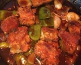 A picture of step 10 of Chilli Fish.