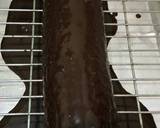 Triple chocolate ganache Swiss roll #ketopad_cp_ketobeticcake langkah memasak 13 foto