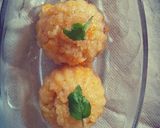 A picture of step 9 of Mango suji halwa.