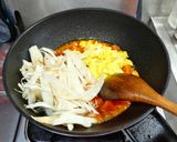蕃茄杏鮑菇炒蛋(簡單料理）的食譜步驟9照片