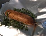 Une image de l'étape 3 de Saucisse de morteau au thym et romarin frais.