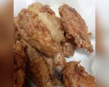 Gambar langkah 5 resipi Ayam korea tak serupa.