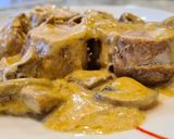 Foto del paso 5 de la receta: Solomillo de cerdo en salsa de champiñones