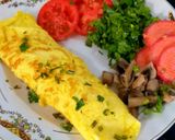 फ़्रेंच ऑमलेट(French omelette recipe in Hindi) रेसिपी चरण 6 फोटो