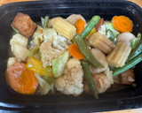 A picture of step 5 of Crab & Corn Chopsuey.