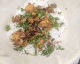 A picture of step 7 of Parda chicken Biryani.