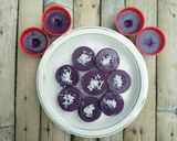 Foto langkah ke 5 dari resep Kue Lumpang Ubi Ungu.