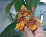 Foto langkah ke 4 dari resep Pizza Roti Tawar.