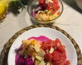 Foto langkah ke 5 dari resep Es Krim Buah Singapore 🇸🇬 🍋‍🟩 🍍 🍉 🍈.