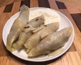 A picture of step 8 of Malfouf Mehcheh - stuffed cabbage rolls.