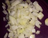 Foto del paso 1 de la receta: Tortilla de papas y cebolla