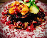 Foto del paso 7 de la receta: Arroz venere con langostinos, shiitake y jamón ibérico