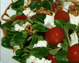 Foto del paso 5 de la receta: Ensalada de canónigos queso fresco y nueces 🍴