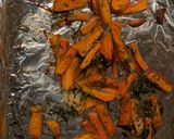 A picture of step 3 of Dill and carrot soup with fennel oil dressing.
