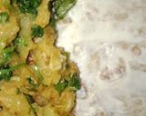 A picture of step 5 of Paratha roll😋.