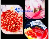 A picture of step 1 of Pomegranate smoothie.