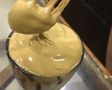 A picture of step 3 of Dalgona coffee.