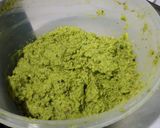 A picture of step 2 of Spinach & green grams bhajia#endofyearchallenge.