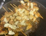 A picture of step 6 of Tawa Chicken Chathak boti.