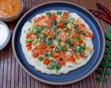 A picture of step 7 of Ground Rice Vegetable Uttapam.
