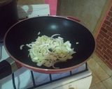 Foto del paso 2 de la receta: Bifes a la plancha con tarta de espinaca y acelga