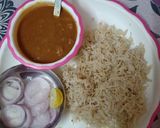 A picture of step 10 of Rajma (kidney beans).
